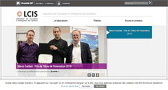 Desktop Screenshot of lcis.grenoble-inp.fr