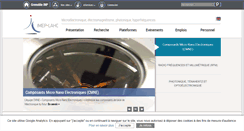 Desktop Screenshot of imep-lahc.grenoble-inp.fr